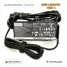 Genuine OEM 65W USB-C Type-C Adapter Charger Lenovo ThinkPad T480 ADLX65YLC3A picture