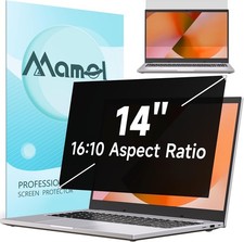 Nano Laptop Privacy Screen 14 Inch 16:10, Matte Anti Glare Blue Light Filter picture