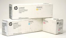 New 3 x Genuine HP LaserJet CP6015de CP6015dn CB383A CB381A CB382A picture