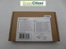 Kensington K38280WW USB-C Dual DisplayPort 1.2 4K Ultra HD Video Adapter A1949A picture