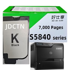 S5840 Black Toner Cartridge Compatible for Dell JDCTN S5840DN S5840CDN Printer picture
