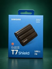 NEW Samsung T7 Shield 1TB Portable USB External SSD Black New - Sealed picture