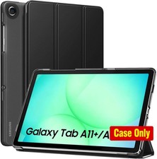 Slim Case for Galaxy Tab A11+ 11 Inch, Black, Lightweight, Shockproof picture