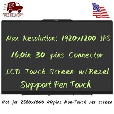 5D10S40100 For Lenovo Yoga 7 2-in-1 16IML9 83DL WUXGA IPS LCD Touch Screen 16'' picture