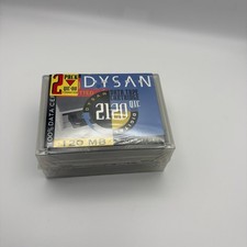 2-pack Dysan Data Tape Cartridge 2120 QIC New Sealed 120MB, QIC 80 formatted picture