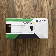 Lexmark 74C1SY0 Yellow Standard Yield Toner Cartridge picture