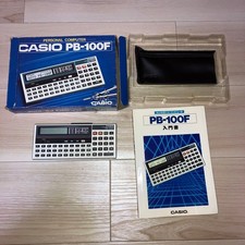 CASIO PB-100F Pocket Computer Vintage Model Untested picture