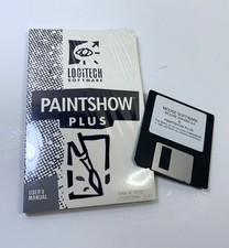 Logitech Software Paintshow Plus 3.5 disk w/ Manual 1998 picture