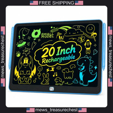 20 Inch Kids LCD Drawing Tablet with Styluses, Rechargeable, Waterproof Screen picture