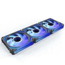 3 Pack 120mm Case Fan, Reverse Fan, 2000 RPM, 3-Pin Connector picture