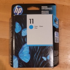 HP 11 Genuine/Original Cyan Inkjet Ink Cartridge for HP DesignJet Printers picture