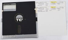 Vintage Memtek Computer Floppy Disk-Collectible, Untested, As-Is (DOS 3.0) picture