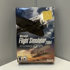 Factory sealed MSFS Microsoft Flight Simulator 2004 A Century of Flight PC picture