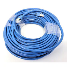 50 Ft. CAT 6 a 10G Shielded STP Patch Cable, Blue  New picture