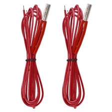 Ceramic Cartridge Heater, DC12V 40W Heater,Red 2 Pack picture