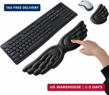 Angel Wing Wrist Rest Set of 2 Cloud Keyboard Mouse Wrist Support picture