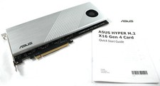 ASUS Hyper M.2 X16 Gen 4 PCIE 4.0/3.0 x4 NVME RAID Expansion Card picture