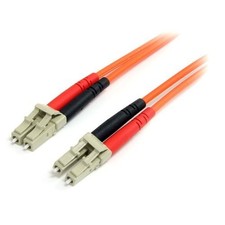 StarTech FIBLCLC2 2m Duplex Fiber Patch Cable LC-LC Orange picture