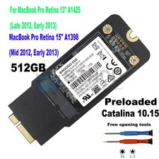 128GB 256GB 512GGB 1TB 2TB SSD for Mid 2012 Early 2013 MacBook Pro A1425 A1398 picture