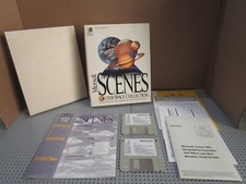 VINTAGE MICROSOFT SCENES OUTER SPACE COLLECTION SCREEN SAVER FOR WINDOWS--1993 picture