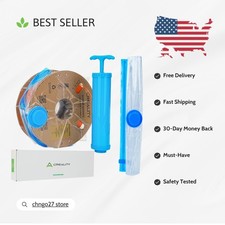 Durable 10-Pack 3D Printer Filament Bags with Hand Pump - Eco-Friendly Solution picture