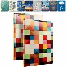 iPad Mini 7.9 1 2 3 4 Case A2133 A1538 A1599 A1489 A1432 Folio Cover Color Grid picture