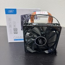 DeepCool GAMMAXX 400 CPU Cooler Silent 120mm PWM Fan w/ Blue LED Light Open Box picture