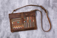 Personalized vintage leather computer sleeve bag for macbook pro 16 14 13 picture