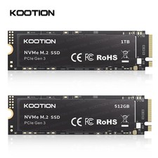 KOOTION 256GB 512GB NVMe M.2 PCIe 2280 SSD Internal Solid State Drive 3000MB/s picture
