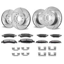 Front Rear Brake Kit for 2014-2018 Chevy Silverado GMC Sierra 1500, 2015-2020 Su picture