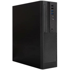 Micro-Atx Slim Desktop Computer Case with 300W Power Supply CK722.FF300TB3 SFF picture