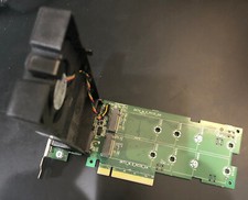 2-slot PCIe NVMe DELL DPWC300 msip-rem-fci-dpwc300 Card Only, No Drives picture
