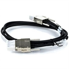 Genuine Cisco STACK-T1-1M Stacking Cable, 1M / 800-40404-01  - NEW Open Box picture