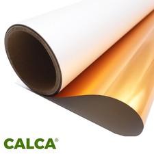 CALCA 13in x 32.8ft / 13in x 164ft DTF Copper Metallic Film Roll,Cold Peel picture