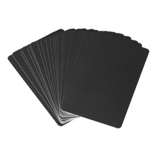 20 Pcs Blank PVC Cards Inkjet Plastic ID Card CR80 30 MIL Frosted Black picture