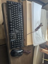SkyTech Gaming K-1000 Mechanical RGB Keyboard+M-1200N Gaming Mouse NEW Open Box picture