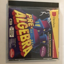 Pre- Algebra  Word Problems and Logical Thinking Skills by Davidson CD-ROM 1994 picture