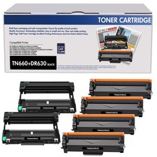 TN660 Toner DR630 DR660 Drum For Brother HL-L2300D HL-L2380DW MFC-L2700DW Lot picture
