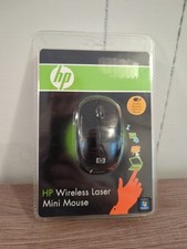 HP Wireless Laser Mini Mouse Black EY018AA - Brand New & Sealed picture
