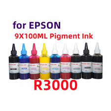 9X100ML Premium Pigment refill ink for Stylus Photo R3000 Printer T157 picture