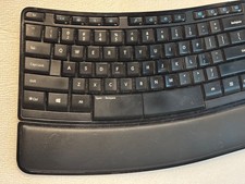 Microsoft Sculpt Comfort Wireless Keyboard KGR1173 No USB Reciever   picture