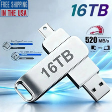 USB 3.2 Dual Type-C & USB Flash Drive Metal High Speed Memory Stick 1TB 2TB picture