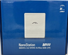 Ubiquiti NanoStation Loco M900 900MHz 2X2 MIMO AirMax 8dBi CPE picture