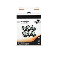 6x Ink Cartridges for Canon Pixma MP230 MP250 MP280 MP260 MX330 MP499 MP252 CMYK picture