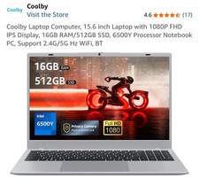 Coolby 15.6” Laptop Model:  BTC512 RAM 12GB  256gb SSD picture