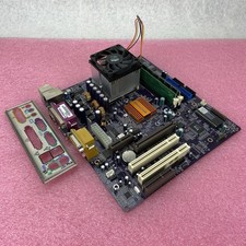 ECS SIS-730 Motherboard AMD Duron 1.3GHz 384MB RAM w/Shield Purple MB picture