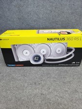 CORSAIR Nautilus 360 RS LCD Liquid CPU Cooler 2.1' IPS LCD White CW-9061034-WW picture
