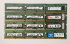 (Lot of 12)SODIMM 8G DDR4-2400, SK Hynix(5), Samsung(3),Kingston (3), Crucial(1) picture