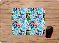 LILO AND STITCH COLLAGE CUSTOM DESIGN DESK PC MOUSE PAD MAT HOME OFFICE GIFT picture