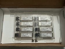 8 x Brocade 57-1000117-01 - 8GB FC 850nm SW SFP+ Fibre Optic Transceiver 0X3T03 picture